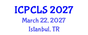 International Conference on Psychology, Cognitive and Linquistic Sciences (ICPCLS) March 22, 2027 - Istanbul, Turkey