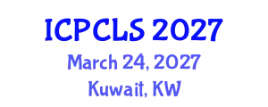 International Conference on Psychology, Cognitive and Linquistic Sciences (ICPCLS) March 24, 2027 - Kuwait, Kuwait