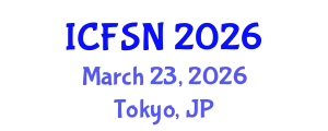 International Conference on Food Science and Nutrition (ICFSN) March 23, 2026 - Tokyo, Japan