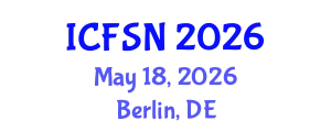 International Conference on Food Science and Nutrition (ICFSN) May 18, 2026 - Berlin, Germany