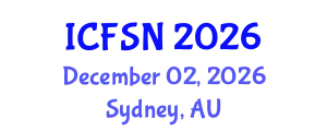 International Conference on Food Science and Nutrition (ICFSN) December 02, 2026 - Sydney, Australia