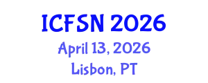 International Conference on Food Science and Nutrition (ICFSN) April 13, 2026 - Lisbon, Portugal