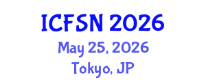 International Conference on Food Science and Nutrition (ICFSN) May 25, 2026 - Tokyo, Japan