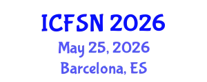 International Conference on Food Science and Nutrition (ICFSN) May 25, 2026 - Barcelona, Spain