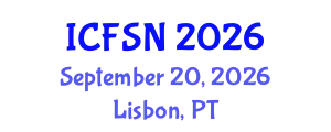 International Conference on Food Science and Nutrition (ICFSN) September 20, 2026 - Lisbon, Portugal
