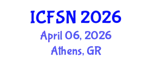 International Conference on Food Science and Nutrition (ICFSN) April 06, 2026 - Athens, Greece
