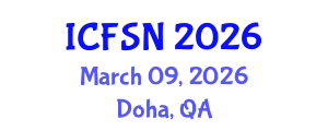 International Conference on Food Science and Nutrition (ICFSN) March 09, 2026 - Doha, Qatar