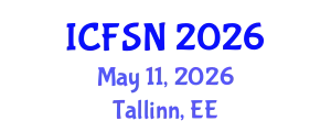 International Conference on Food Science and Nutrition (ICFSN) May 11, 2026 - Tallinn, Estonia