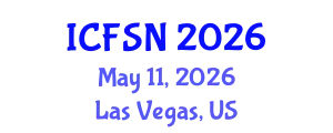 International Conference on Food Science and Nutrition (ICFSN) May 11, 2026 - Las Vegas, United States