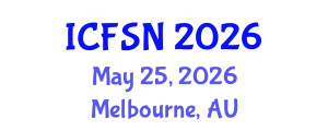 International Conference on Food Science and Nutrition (ICFSN) May 25, 2026 - Melbourne, Australia