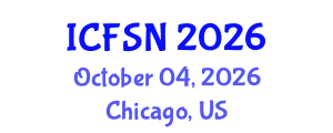 International Conference on Food Science and Nutrition (ICFSN) October 04, 2026 - Chicago, United States
