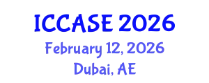 International Conference on Control, Automation and Systems Engineering (ICCASE) February 12, 2026 - Dubai, United Arab Emirates