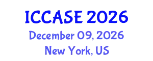 International Conference on Control, Automation and Systems Engineering (ICCASE) December 09, 2026 - New York, United States