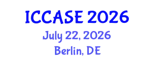 International Conference on Control, Automation and Systems Engineering (ICCASE) July 22, 2026 - Berlin, Germany