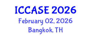 International Conference on Control, Automation and Systems Engineering (ICCASE) February 02, 2026 - Bangkok, Thailand