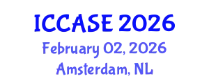 International Conference on Control, Automation and Systems Engineering (ICCASE) February 02, 2026 - Amsterdam, Netherlands