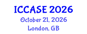 International Conference on Control, Automation and Systems Engineering (ICCASE) October 21, 2026 - London, United Kingdom