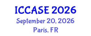 International Conference on Control, Automation and Systems Engineering (ICCASE) September 20, 2026 - Paris, France