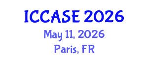 International Conference on Control, Automation and Systems Engineering (ICCASE) May 11, 2026 - Paris, France