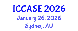 International Conference on Control, Automation and Systems Engineering (ICCASE) January 26, 2026 - Sydney, Australia