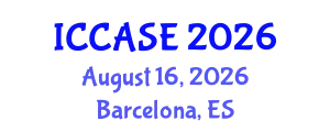 International Conference on Control, Automation and Systems Engineering (ICCASE) August 16, 2026 - Barcelona, Spain