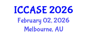 International Conference on Control, Automation and Systems Engineering (ICCASE) February 02, 2026 - Melbourne, Australia