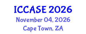 International Conference on Control, Automation and Systems Engineering (ICCASE) November 04, 2026 - Cape Town, South Africa