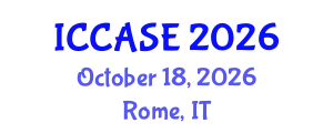 International Conference on Control, Automation and Systems Engineering (ICCASE) October 18, 2026 - Rome, Italy