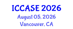 International Conference on Control, Automation and Systems Engineering (ICCASE) August 05, 2026 - Vancouver, Canada