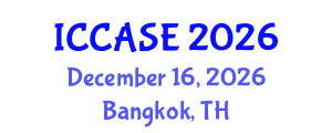 International Conference on Control, Automation and Systems Engineering (ICCASE) December 16, 2026 - Bangkok, Thailand