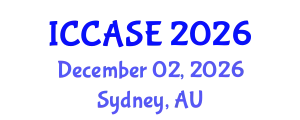 International Conference on Control, Automation and Systems Engineering (ICCASE) December 02, 2026 - Sydney, Australia