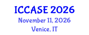 International Conference on Control, Automation and Systems Engineering (ICCASE) November 11, 2026 - Venice, Italy