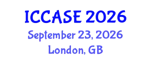International Conference on Control, Automation and Systems Engineering (ICCASE) September 23, 2026 - London, United Kingdom