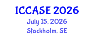 International Conference on Control, Automation and Systems Engineering (ICCASE) July 15, 2026 - Stockholm, Sweden