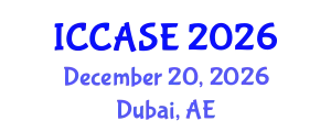 International Conference on Control, Automation and Systems Engineering (ICCASE) December 20, 2026 - Dubai, United Arab Emirates