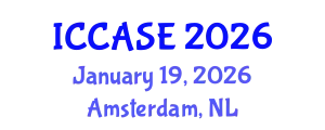 International Conference on Control, Automation and Systems Engineering (ICCASE) January 19, 2026 - Amsterdam, Netherlands