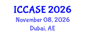 International Conference on Control, Automation and Systems Engineering (ICCASE) November 08, 2026 - Dubai, United Arab Emirates