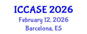 International Conference on Control, Automation and Systems Engineering (ICCASE) February 12, 2026 - Barcelona, Spain