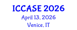 International Conference on Control, Automation and Systems Engineering (ICCASE) April 13, 2026 - Venice, Italy