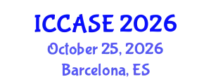 International Conference on Control, Automation and Systems Engineering (ICCASE) October 25, 2026 - Barcelona, Spain