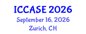 International Conference on Control, Automation and Systems Engineering (ICCASE) September 16, 2026 - Zurich, Switzerland