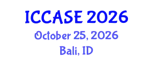 International Conference on Control, Automation and Systems Engineering (ICCASE) October 25, 2026 - Bali, Indonesia