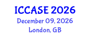 International Conference on Control, Automation and Systems Engineering (ICCASE) December 09, 2026 - London, United Kingdom