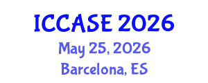 International Conference on Control, Automation and Systems Engineering (ICCASE) May 25, 2026 - Barcelona, Spain
