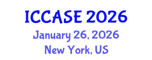 International Conference on Control, Automation and Systems Engineering (ICCASE) January 26, 2026 - New York, United States