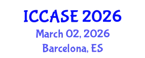 International Conference on Control, Automation and Systems Engineering (ICCASE) March 02, 2026 - Barcelona, Spain