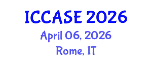 International Conference on Control, Automation and Systems Engineering (ICCASE) April 06, 2026 - Rome, Italy