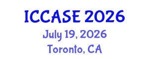 International Conference on Control, Automation and Systems Engineering (ICCASE) July 19, 2026 - Toronto, Canada
