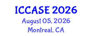 International Conference on Control, Automation and Systems Engineering (ICCASE) August 05, 2026 - Montreal, Canada