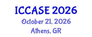 International Conference on Control, Automation and Systems Engineering (ICCASE) October 21, 2026 - Athens, Greece